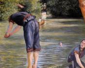 古斯塔夫 卡里伯特 : Bathers